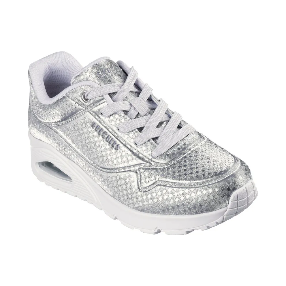 Skechers UNO – Disco Nite – Silver – “Grey” (177162 SIL)