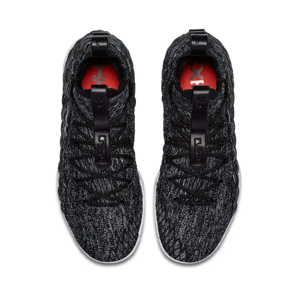 Nike LeBron 15 Ashes Black/White-White (897648-002)