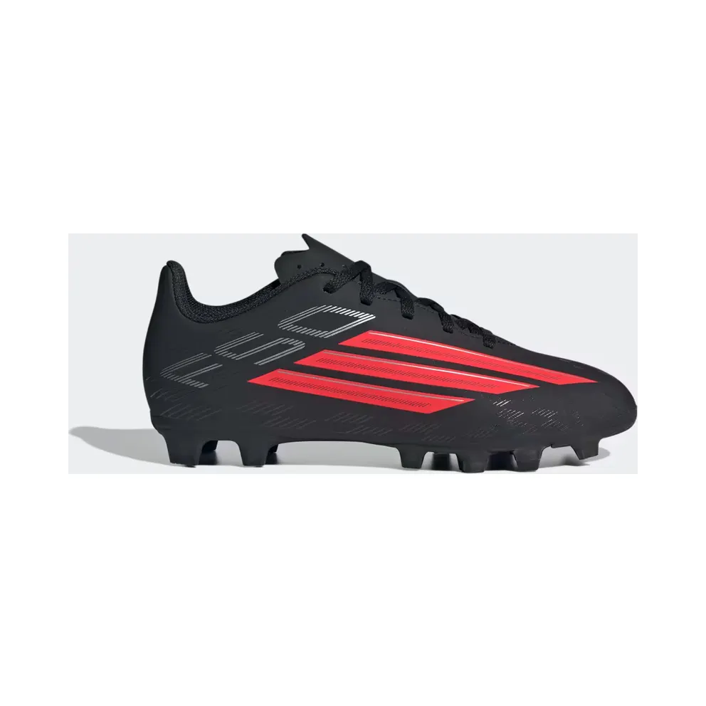 adidas F50 Club Firm Ground / Multi Ground Football Boots Kids “Core Black / Lucid Red / Core Black” (JS1480)