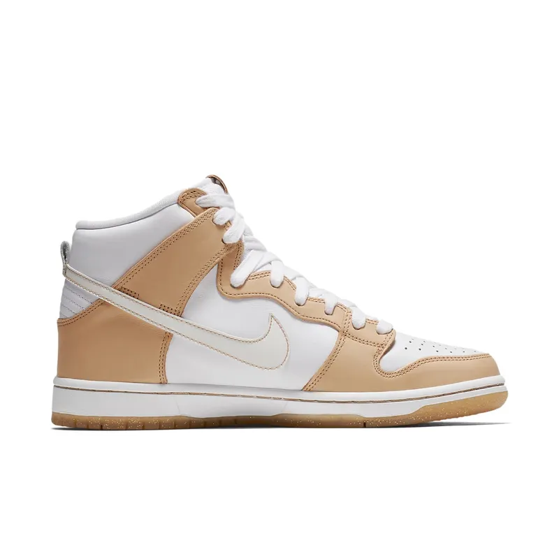 Nike SB Dunk High Premier Win Some Lose Some Vachetta Tan/White-Jersey Gold (881758-217)
