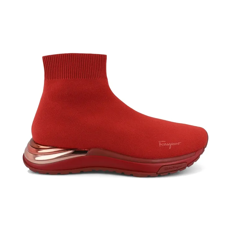 Ferragamo Ninette Sock Sneakers Red (030177-746045-1C)