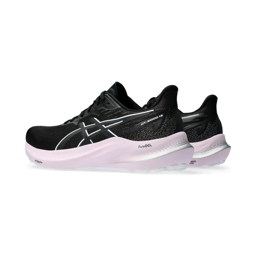 Asics Gt-2000 12 Black/White (1012B506.004)