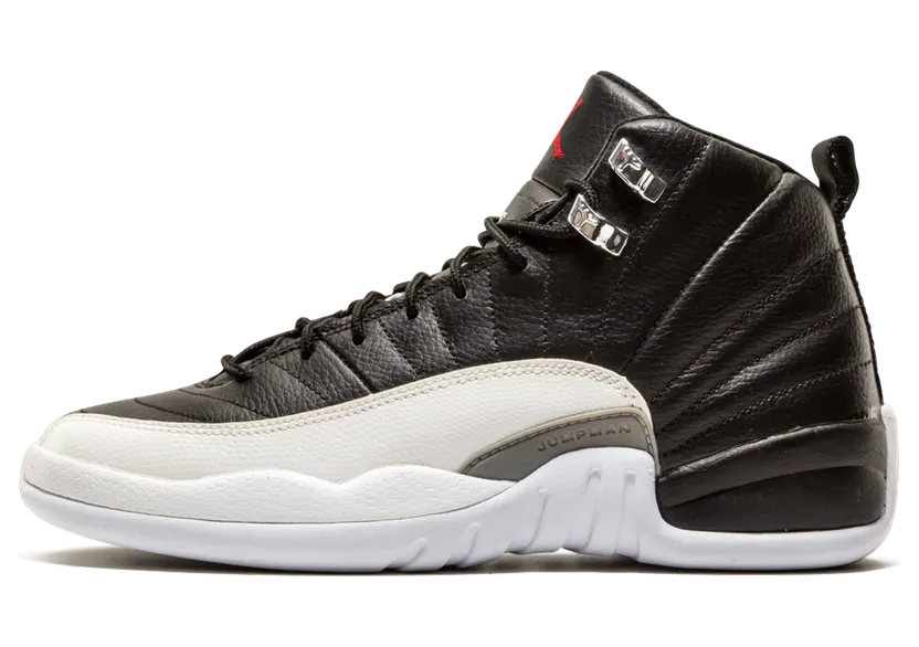 Air Jordan 12 Retro’Playoff’ 2012 GS Black/Varsity Red-White (153265-001)