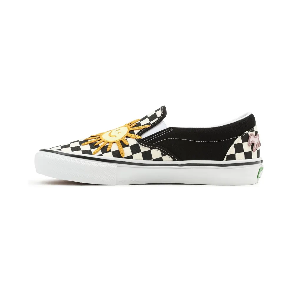 VANS Vans X Skateistan Skate Slip-on Shoes Black (VN0A5FCA89C)