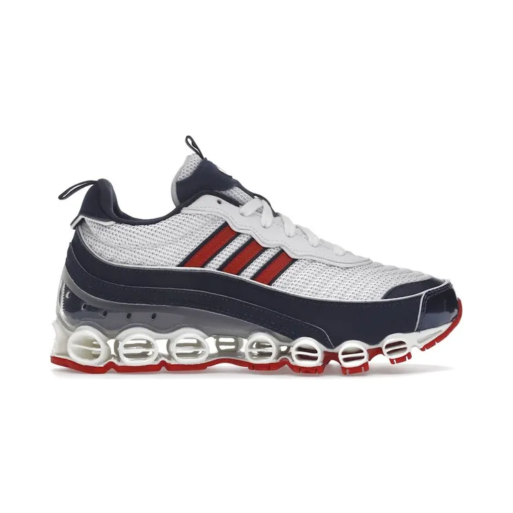 adidas Microbounce T1 White Scarlet Navy