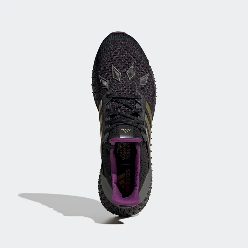Adidas Ultra 4D Core Black / Gold Metallic / Tribe Purple (HQ0949)