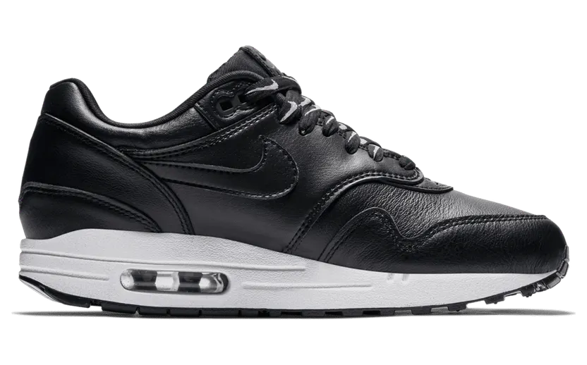 Nike Air Max 1 SE ‘Black Logo’ Black/White/Black (881101-005)