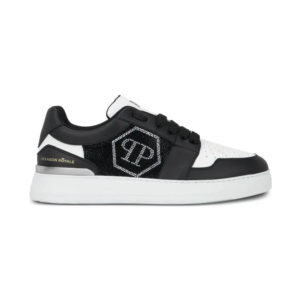 Philipp Plein Crystal Hexagon low-top – Black (UAFSUSC1086PLE022N)
