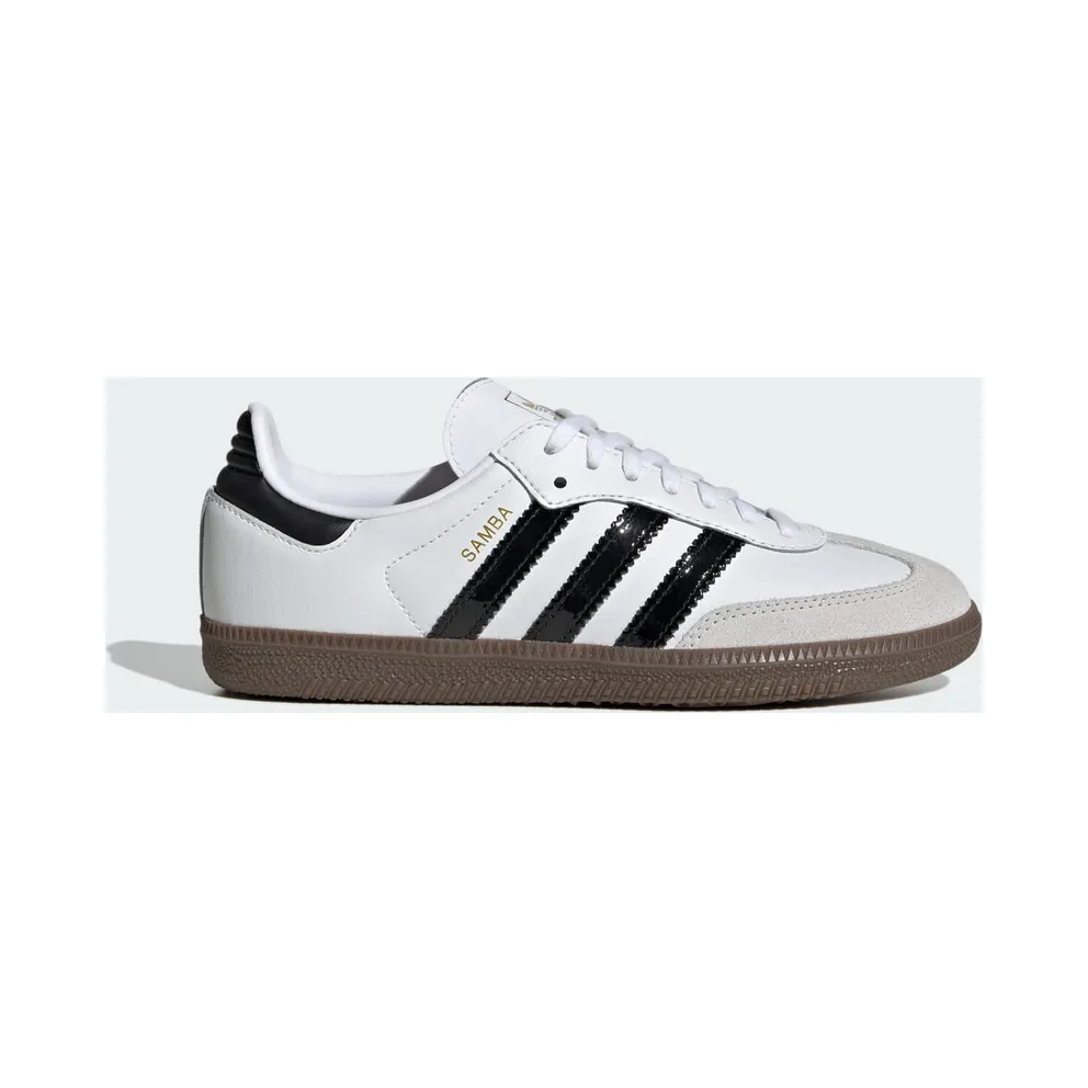 adidas Samba OG White Black Patent Stripes (JQ2846)