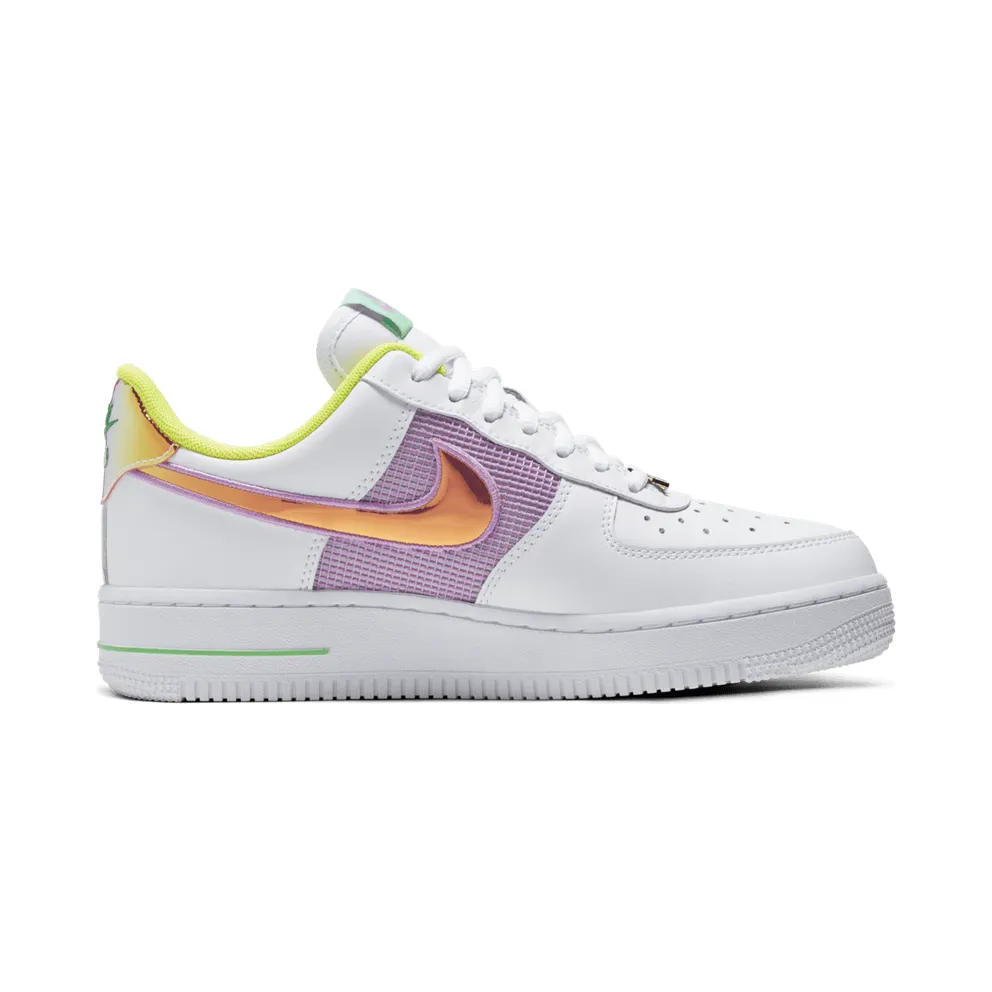Nike Air Force 1 Low White Multi Pastel (W) White/Lemon Venom-Electro Green-Multi-Color (CW5592-100)