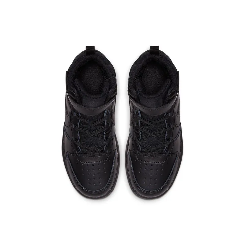 Nike Court Borough Mid 2 Younger Kids’ Black (CD7783-001)