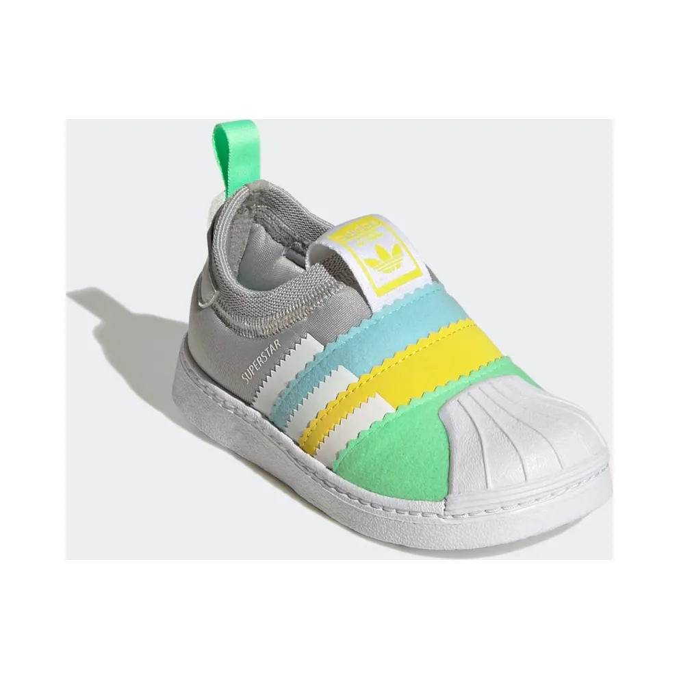 Adidas Superstar 360 Twist Grey Two / Cloud White / Beam Green (GW4720)