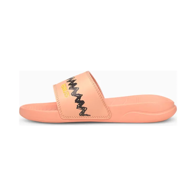 Puma x PEANUTS Popcat 20 Kinder Sandalen Schwarz (375826-02)