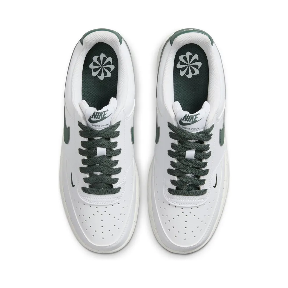 Nike Court Vision Low Next Nature White Vintage Green (FV9952-101)