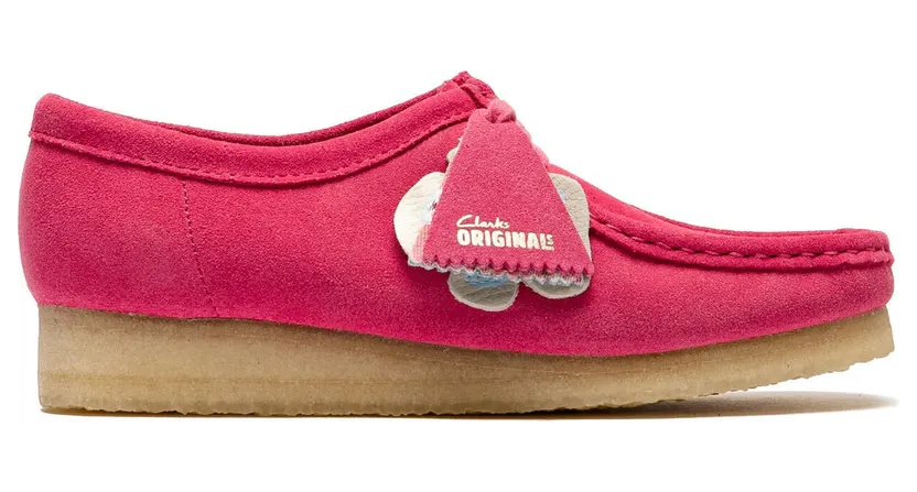 Clarks Originals Clarks Wallabee Pink (261865114)