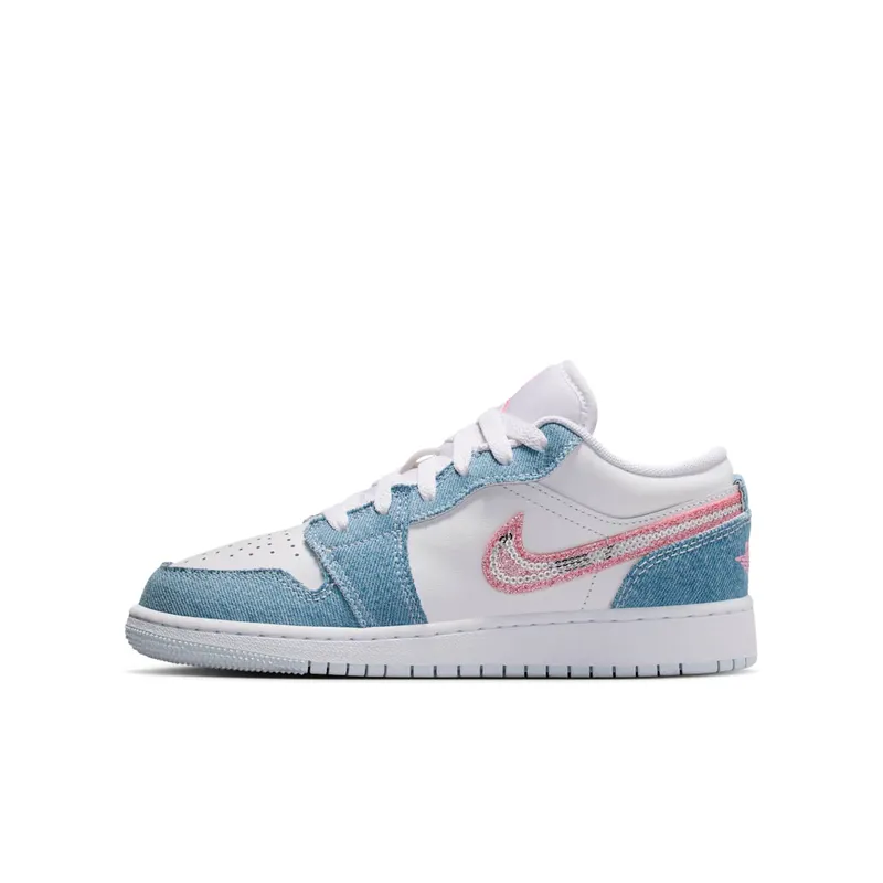 Jordan 1 Low SE Denim Sequin (HQ2001-400)