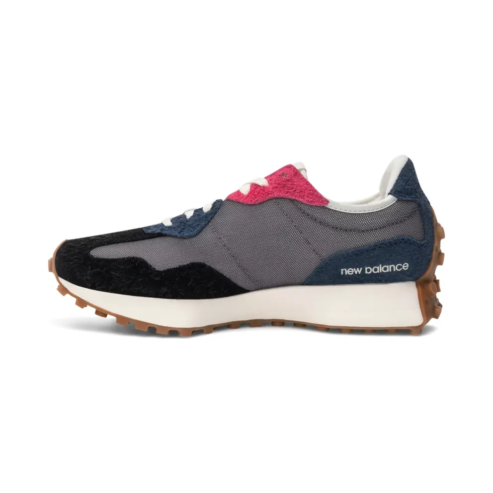 New Balance 327 Grey Navy Black Grey/Navy-Black (MS327SFB)