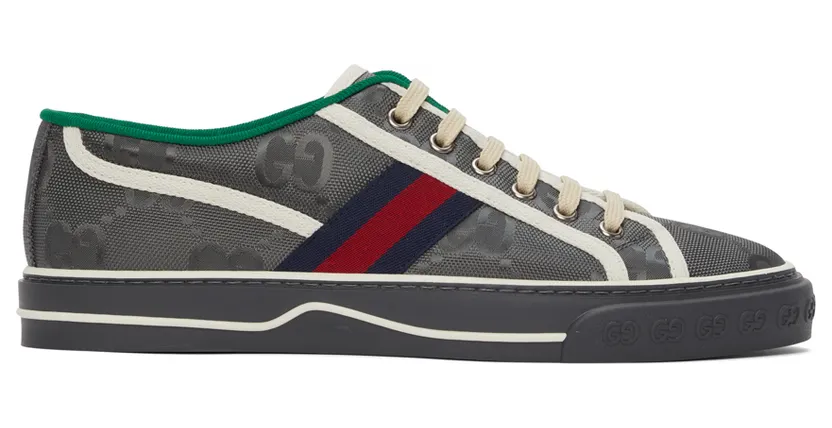 Gucci Black ‘Gucci Tennis 1977’ Off The Grid Sneakers (628709 H9H70)