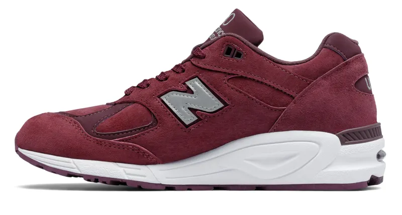 New Balance  990 Burgundy Burgundy/Silver (M990CIT2)