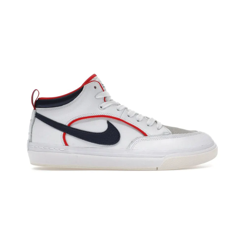 Nike SB React Leo PRM White Midnight Navy (FD0268-100)