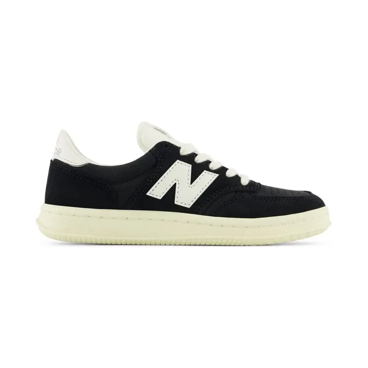 New Balance T500 Lace GS “Black / Sea Salt” (GST500-BK)