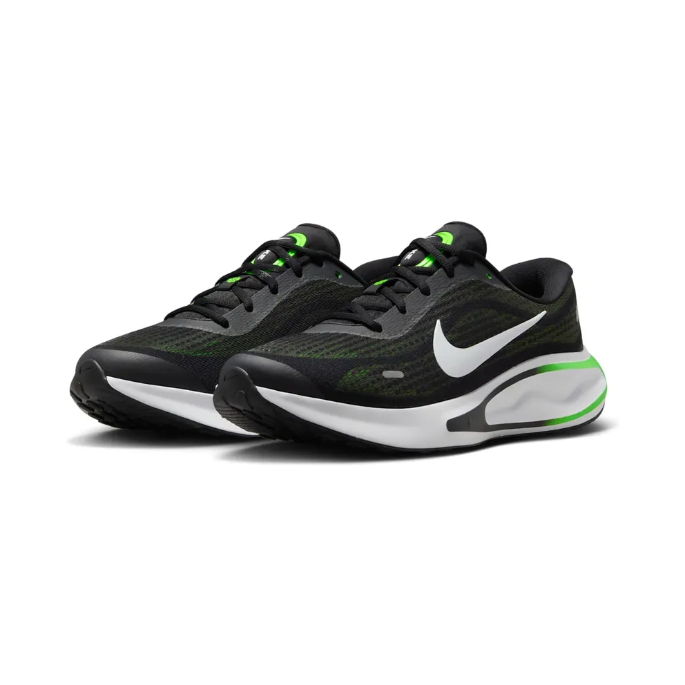 Nike Journey Run Black Green Strike Green Shock White (FN0228-007)
