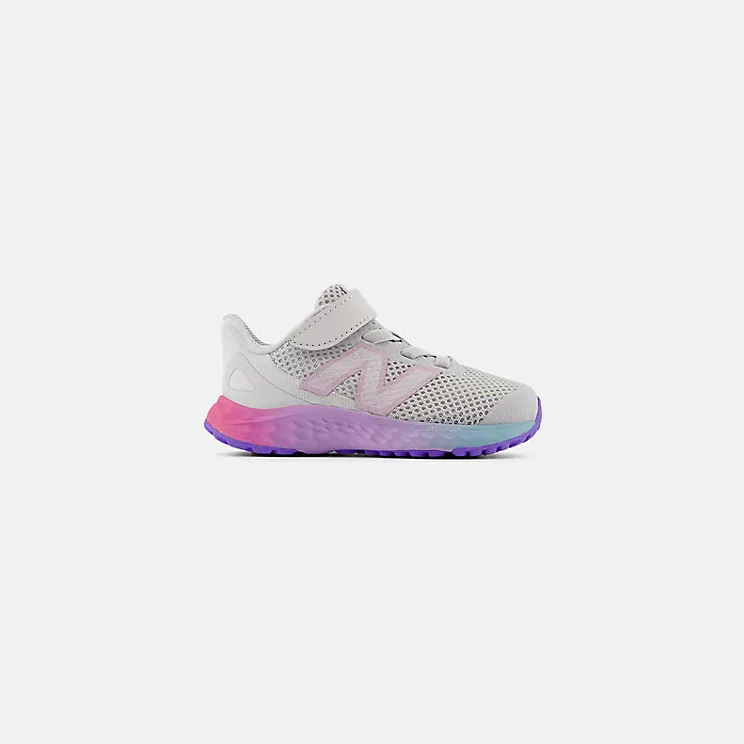New Balance Fresh Foam Arishi v4 Bungee Lace Grey Matter Mid Century Pink Lilac Glo (IAARIGR4)