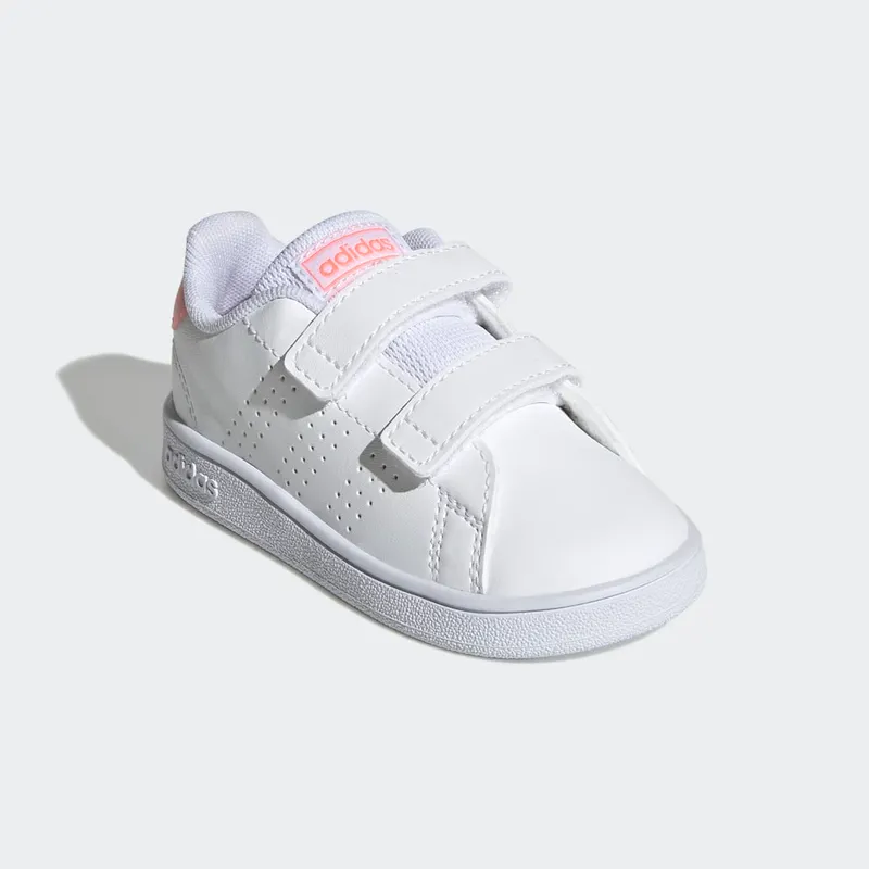 Adidas Advantage Cloud White / Cloud White / Acid Red (GW0454)