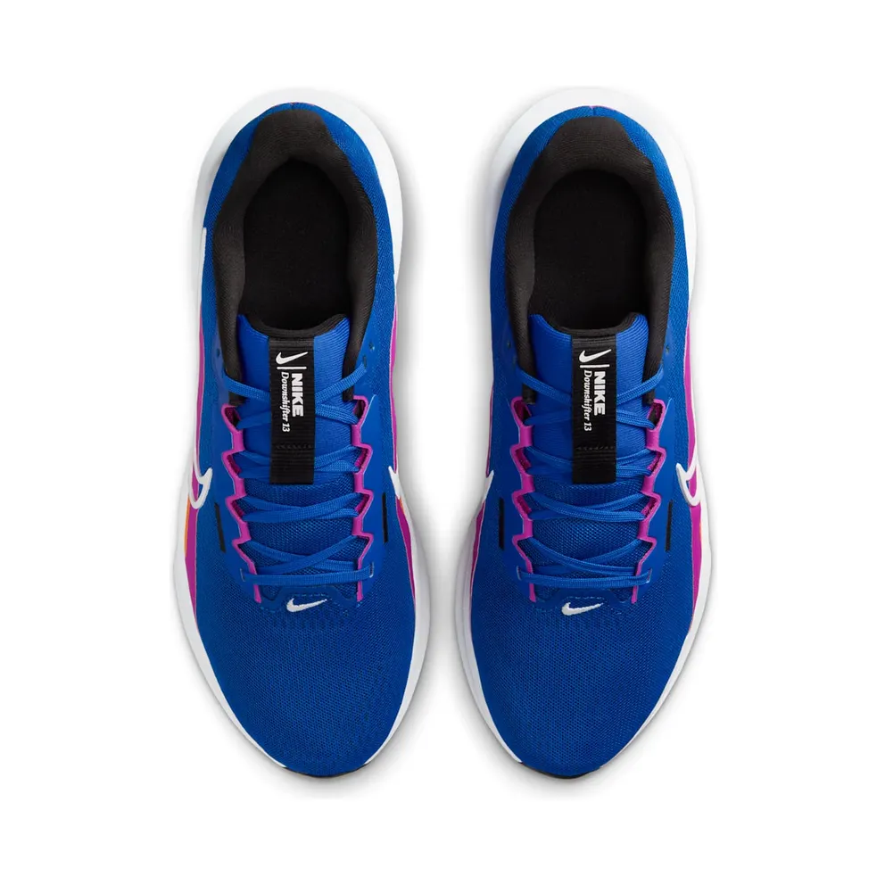 Nike Downshifter 13 Racer Blue Hyper Violet Total Orange White (FD6454-406)