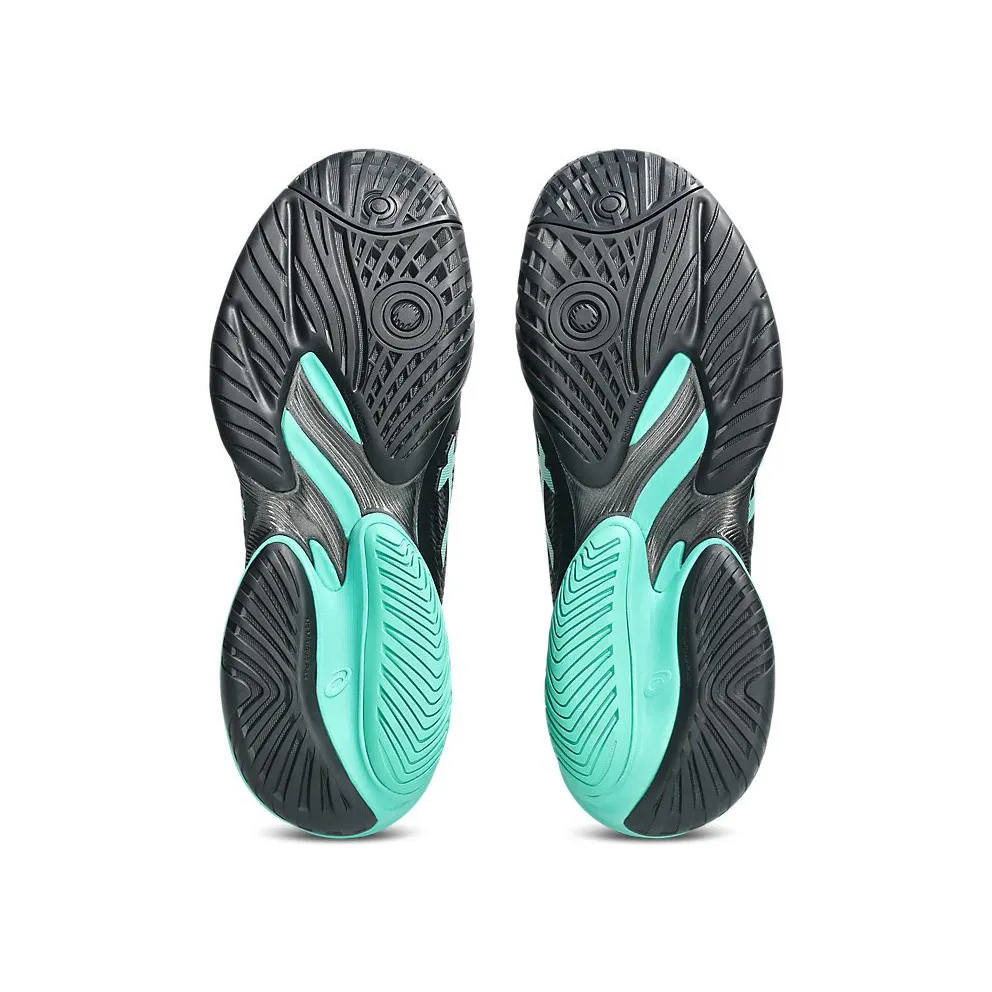 ASICS COURT FF 3 “Black / Aurora Green” (1041A370-002)