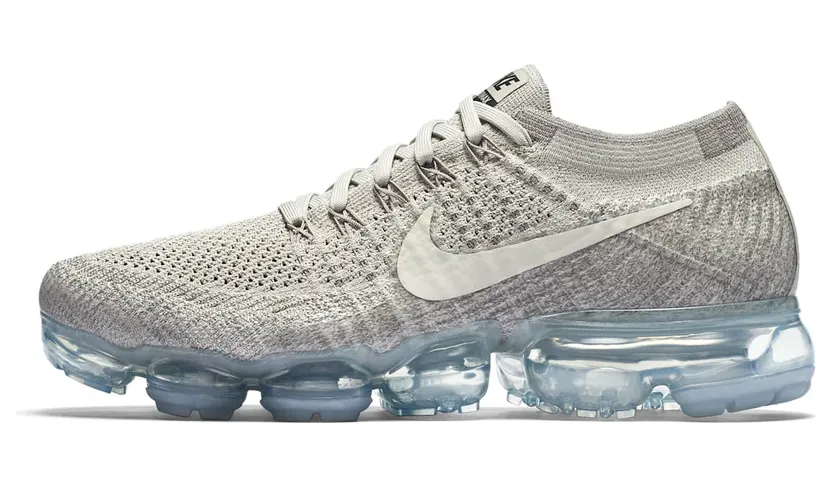 Nike Air VaporMax Flyknit Pale Grey/Sail/Light Charcoal/Black (849557-005)