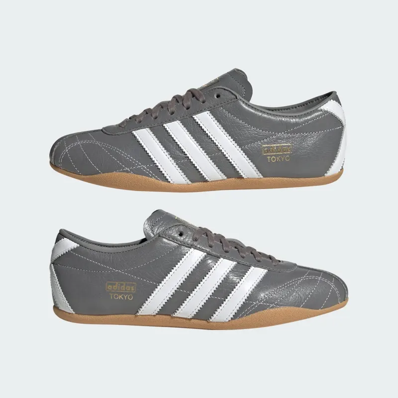 Adidas TOKYO Shoes Grey Three / Cloud White / Gold Metallic (IH6624)