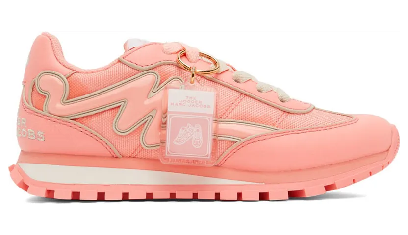 Marc Jacobs Pink ‘The Fluo Jogger’ Sneakers (M9002371)
