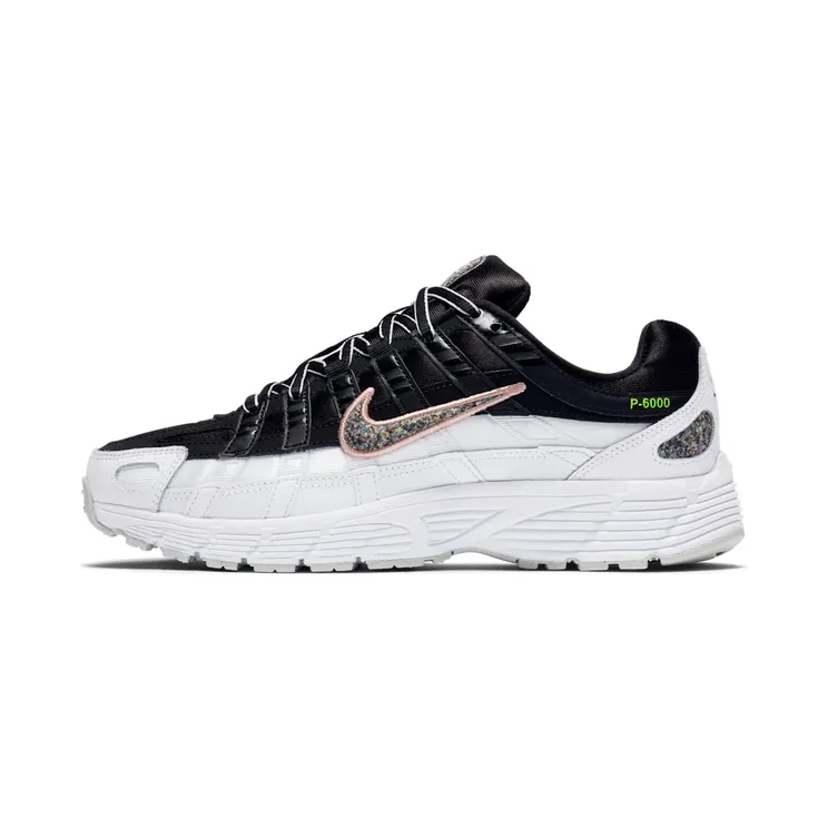 Nike P-6000 SE ‘Coral Stardust’ Black/Multi/Color/White/Coral Stardust (CJ9585-001)