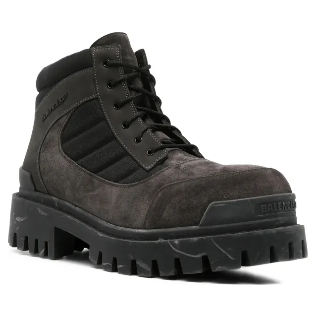 Balenciaga Lace-up “Brown/Black” (867708 WBC45 2010) (3)