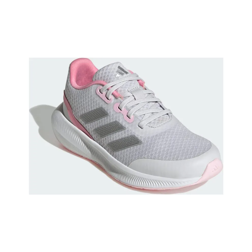 Adidas RunFalcon 3 Lace Dash Grey / Silver Metallic / Bliss Pink (IG7281)
