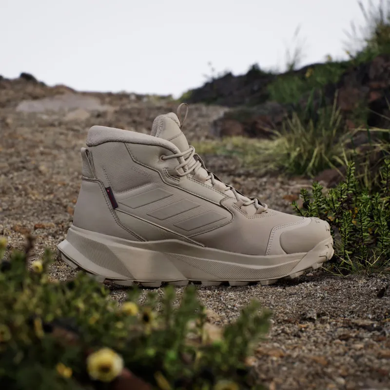 Adidas Terrex Winter Leather Mid Cut RAIN.RDY COLD.RDY Boots Wonder Beige / Wonder Beige / Alumina (ID3436)