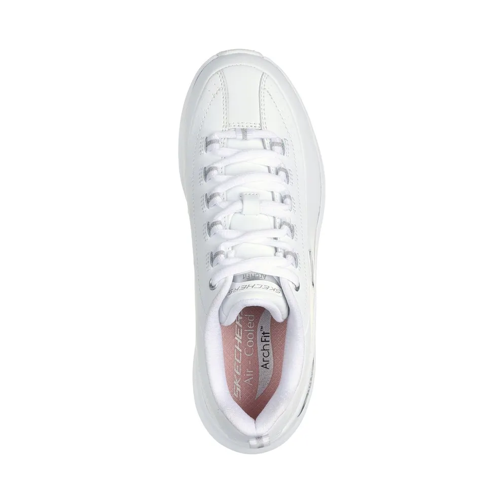 Skechers Arch Fit 2.0 – Star Bound Sneaker White/Silver