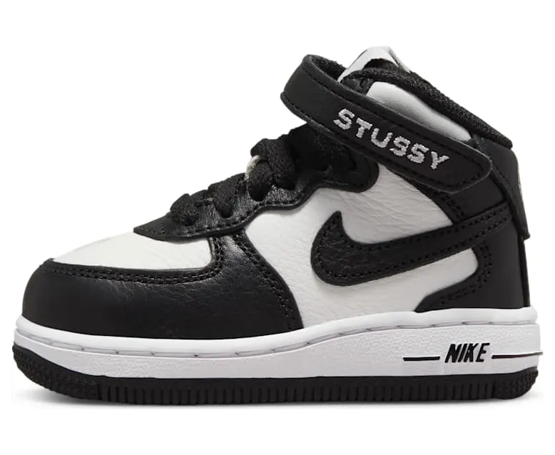 Stussy x Nike Air Force 1 Mid TD “Black White” (DN4160002)