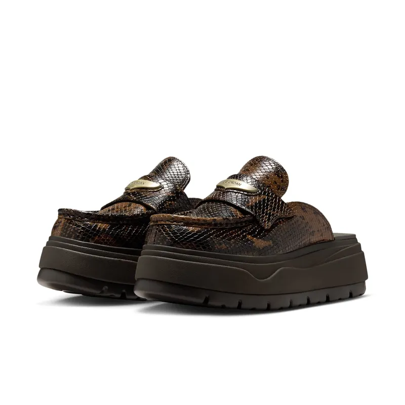 Jordan Mule Croc Velvet Brown (IB1497-200)