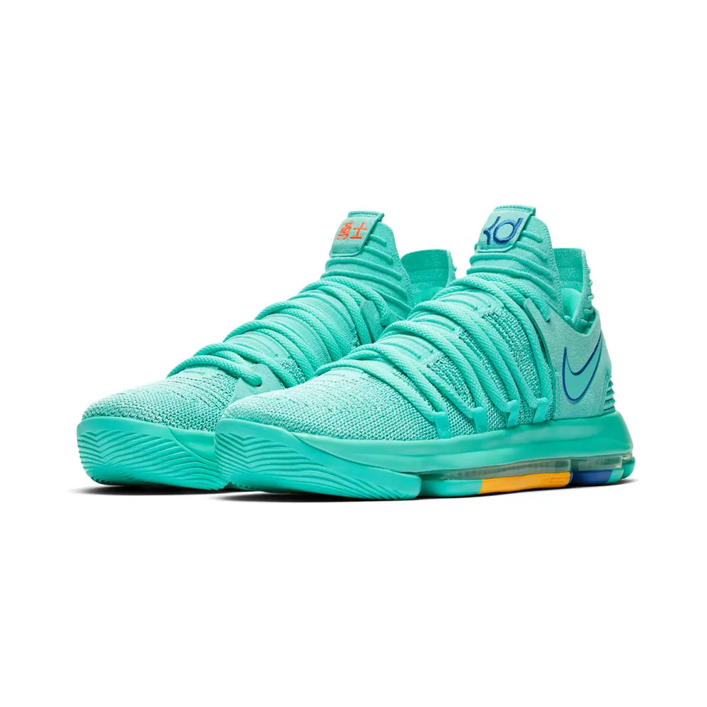 Nike KD 10 Hyper Turquoise Hyper Turquoise/Racer Blue (897815-300)