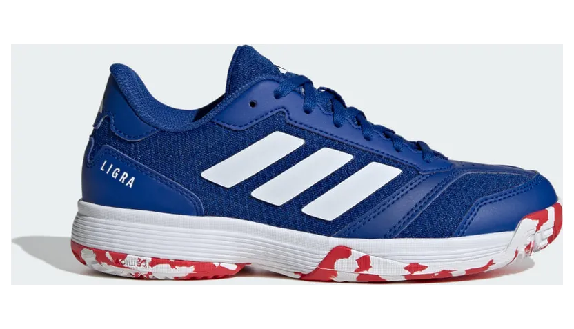 Adidas Ligra 8 Indoor Kids Royal Blue / Cloud White / Pure Ruby (IH8245)