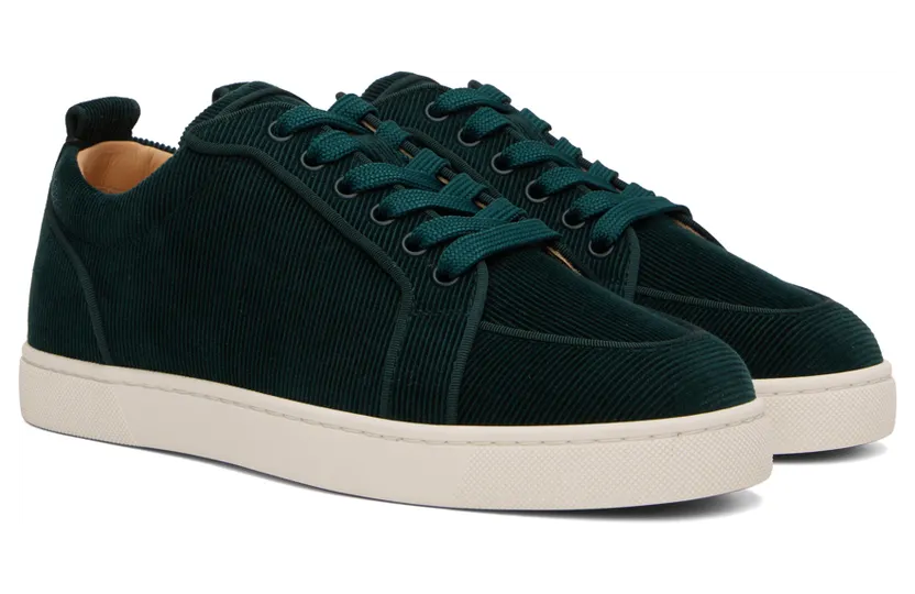 Christian Louboutin Green Rantulow Sneakers (3220868) (4)