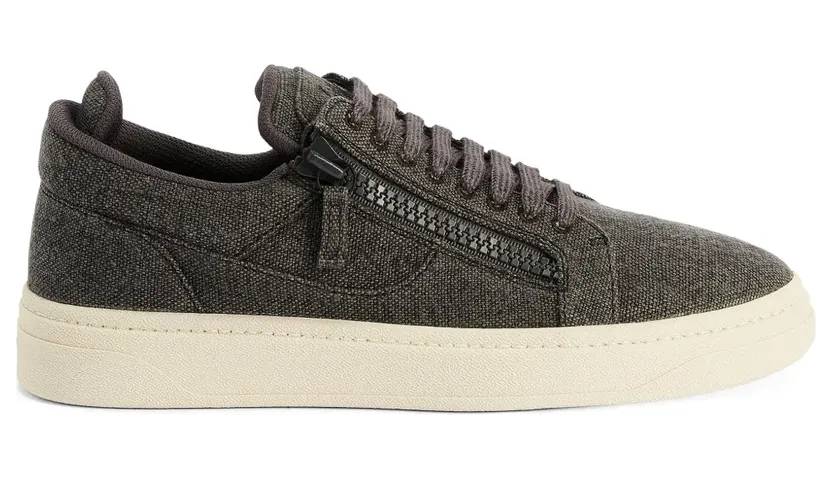 Giuseppe Zanotti GZ94 Sneakers mit doppeltem Reißverschluss – Schwarz (RM50002003)