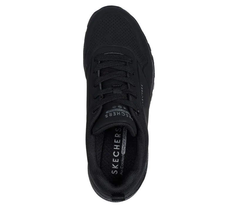 Skechers Waterproof: UNO Rugged – Spotted Terrain Sneaker Black