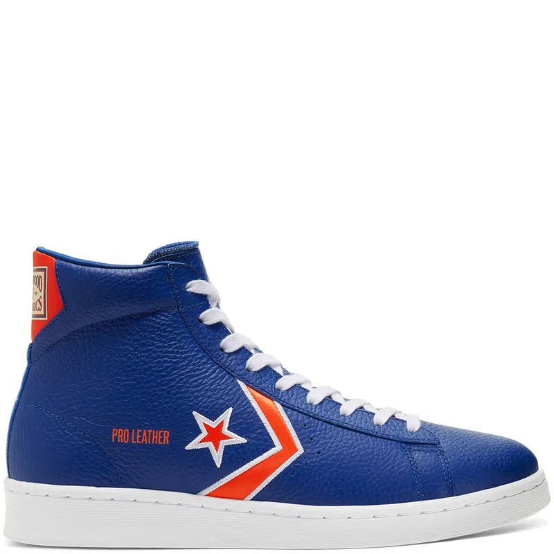 Converse Pro Leather Breaking Down Barriers Knicks Rush Blue/Brilliant Orange (166809C)
