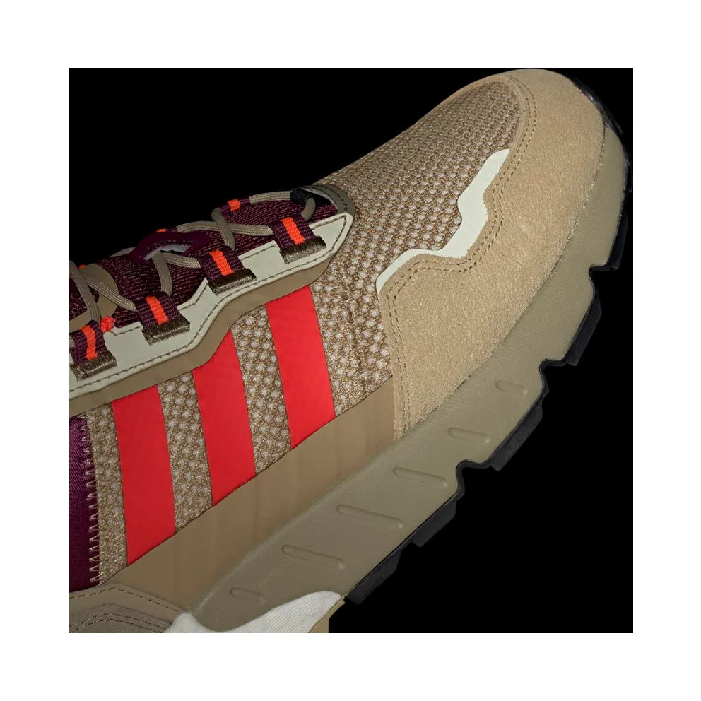 adidas ZX 1K Boost Beige Tone / Solar Red / Victory Crimson (H00429)