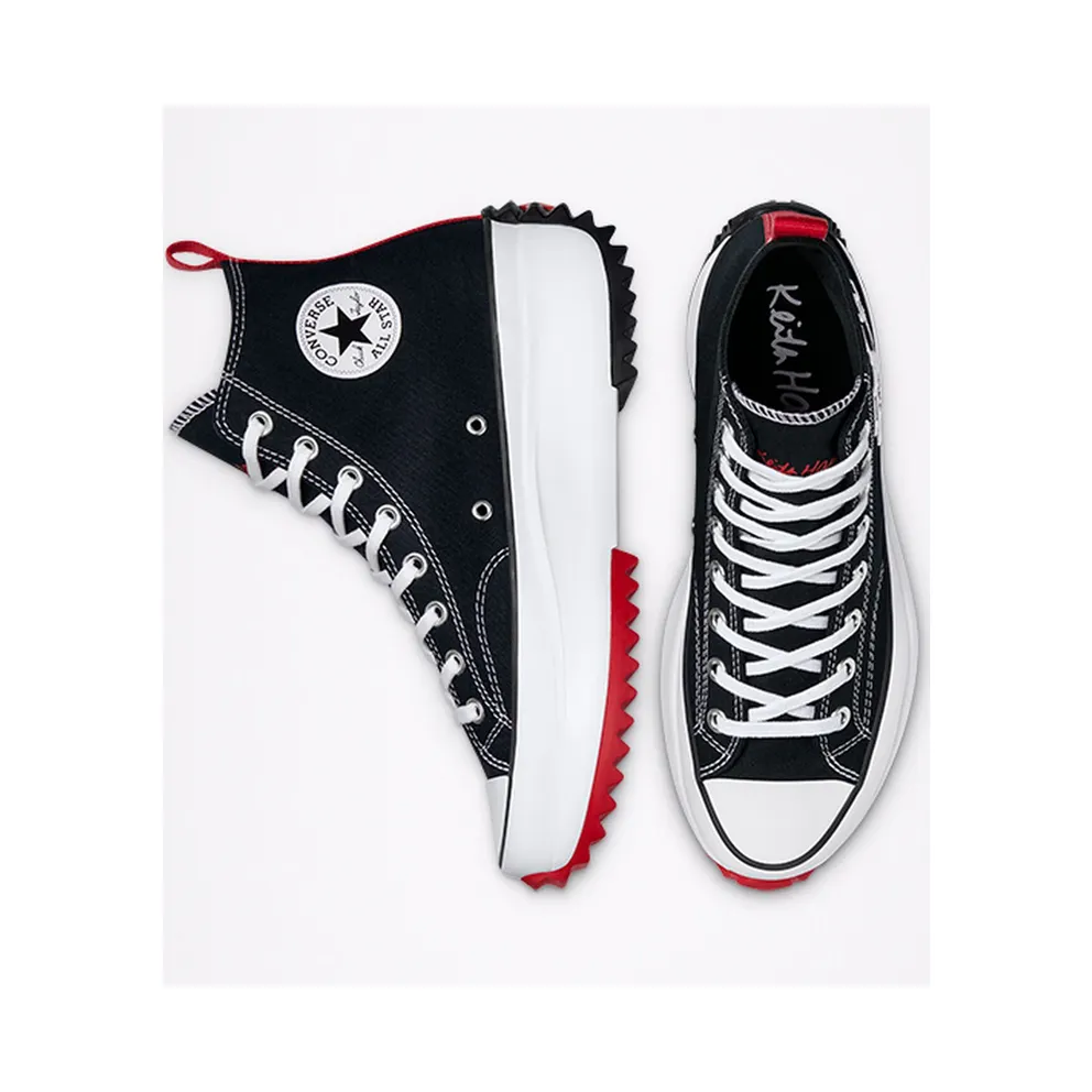 Converse Converse x Keith Haring Run Star Hike High Top Black/White/Red (171859C)