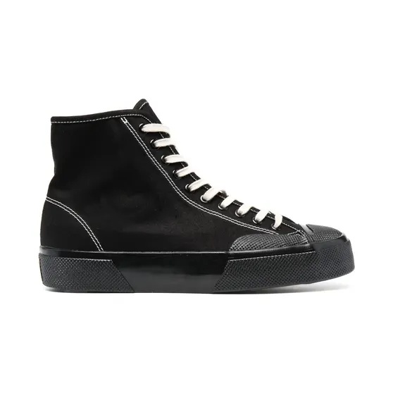 Superga High-Top-Sneakers mit Schnürung “Black” (S8113GWM)