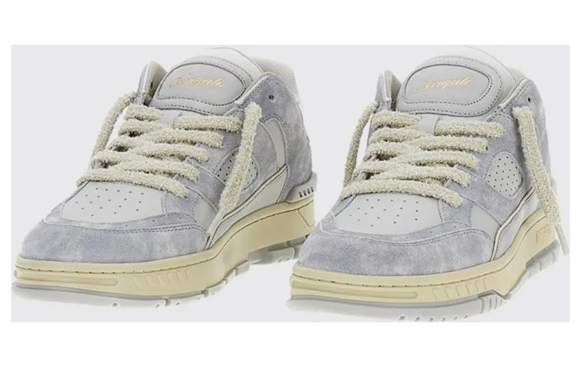 Axel Arigato Area Lo Aged Suede Sneakers Grey (F3902003)